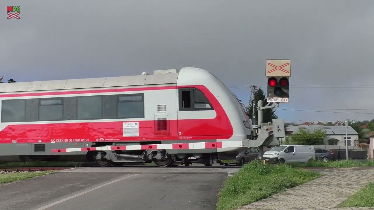 Železničné priecestie Zbehy obec [SP1053] - 19.4.2025 / Žel. přejezd / Slovak railroad crossing