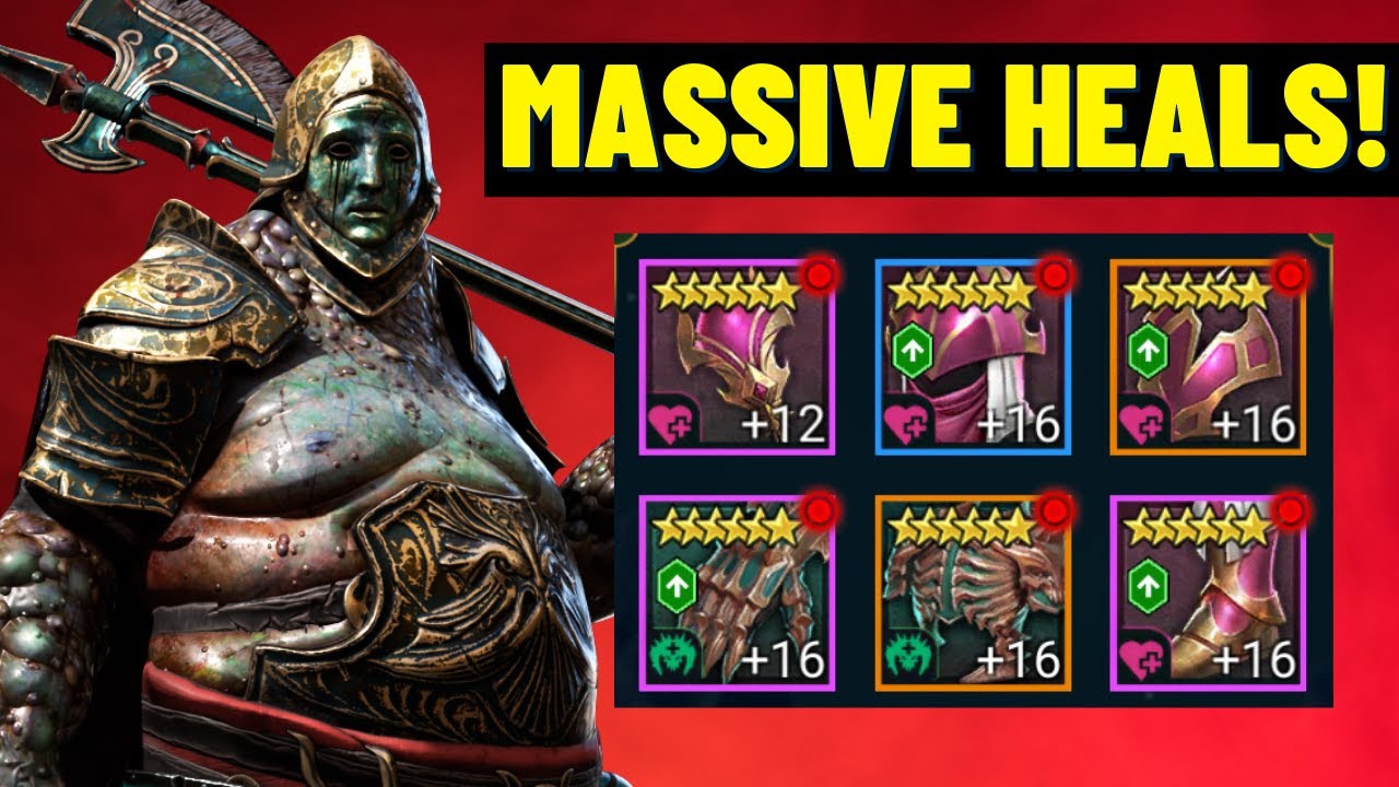 VOGOTH in CURING SET = INSANELY MASSIVE HEALS!