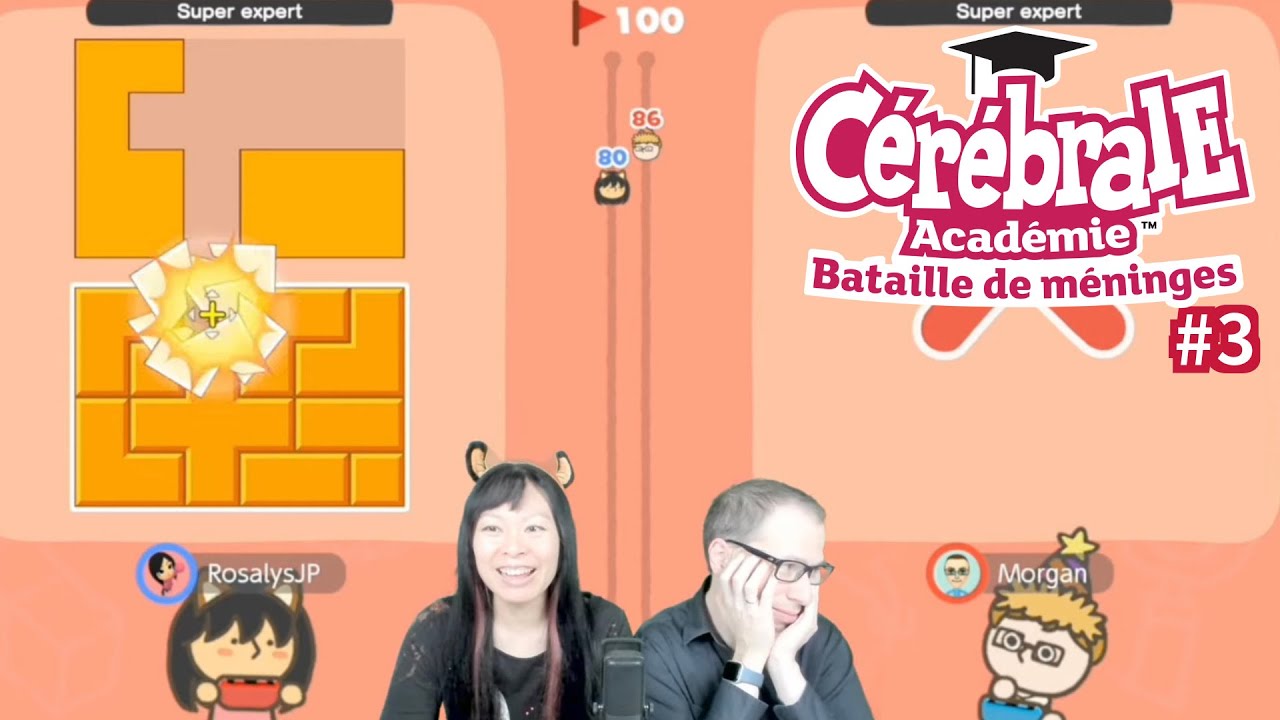 On va bien rire ! Cérébrale Académie Bataille de méninges Nintendo Switch - Let's play 3 en couple