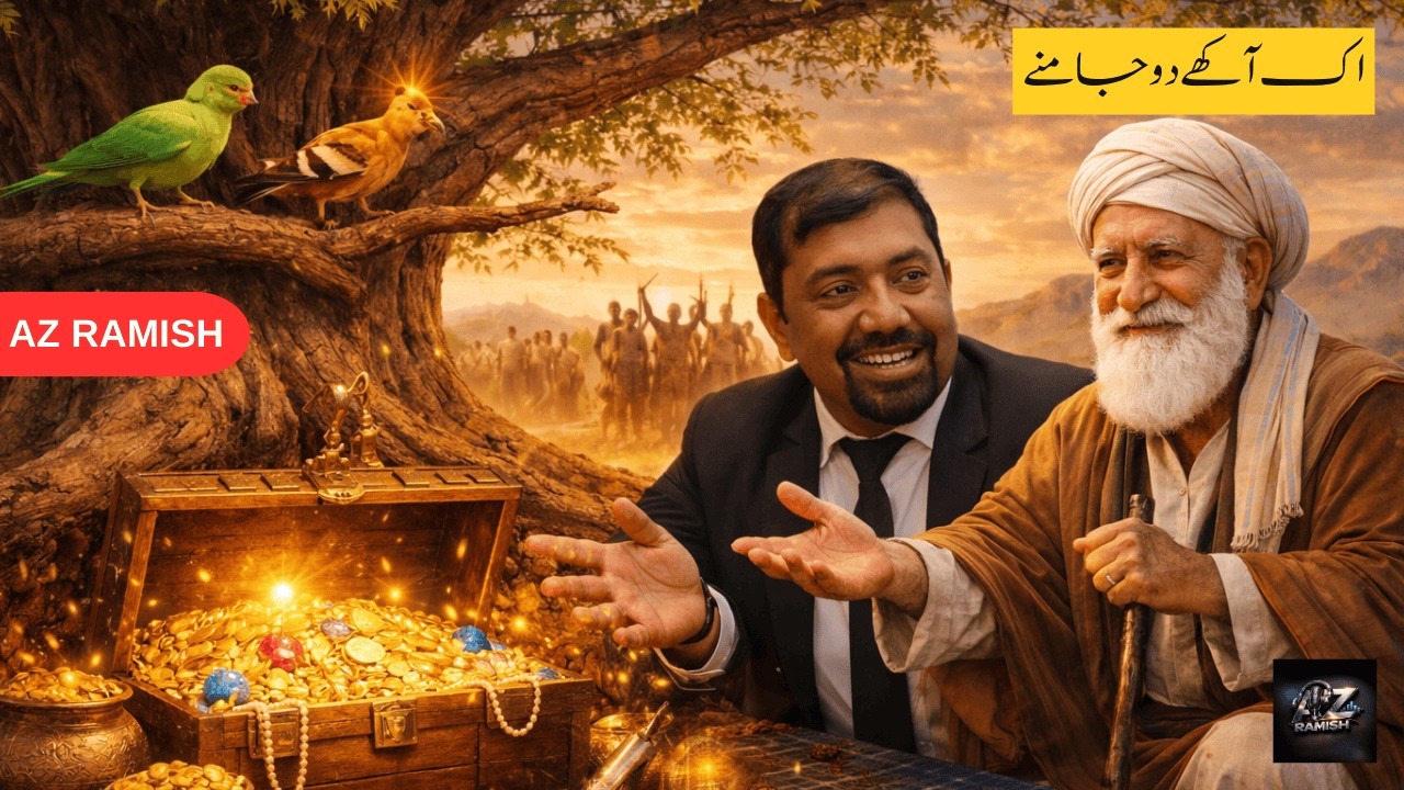 Ik akh a duja manay Rab Paid (raaz) kadi kisay da na bhanay 
