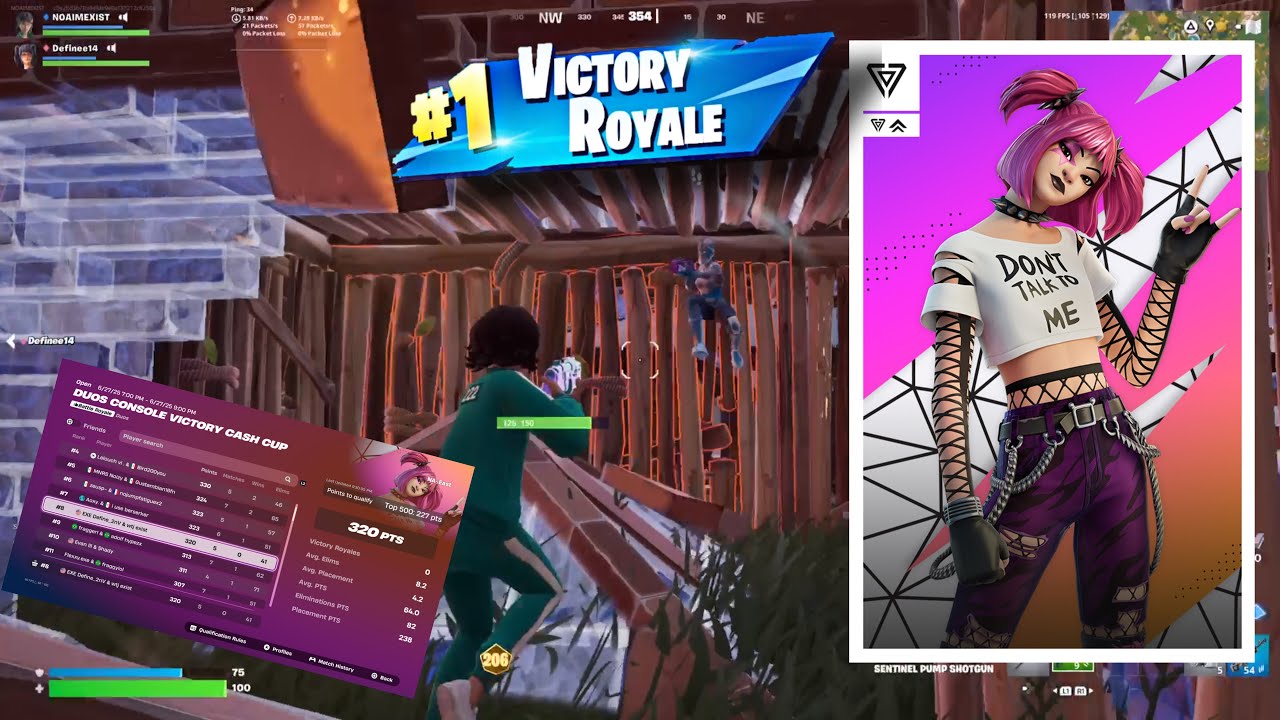 HOW I QUALIFIED FOR THE DUO CONSOLE CASH CUP FINALS 🏆 | 4K 120FPS