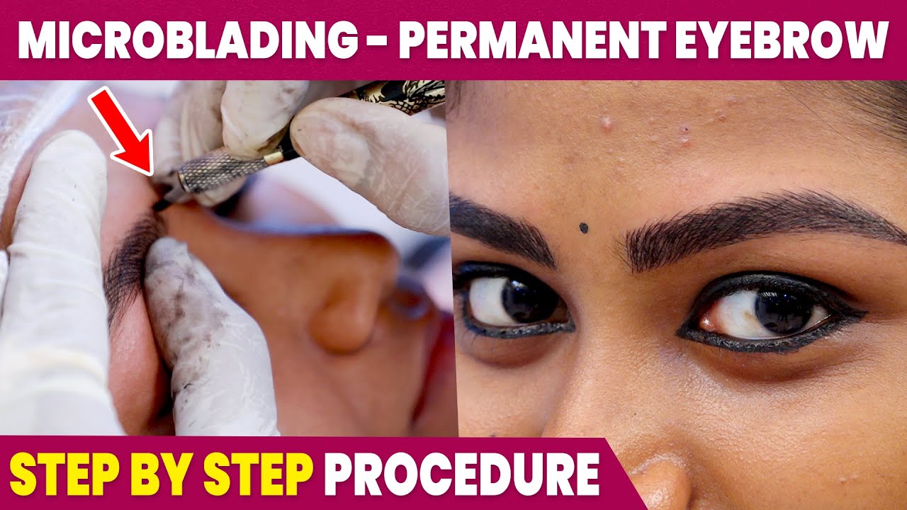 Microblading Procedure Step by Step | Microblading Eyebrows