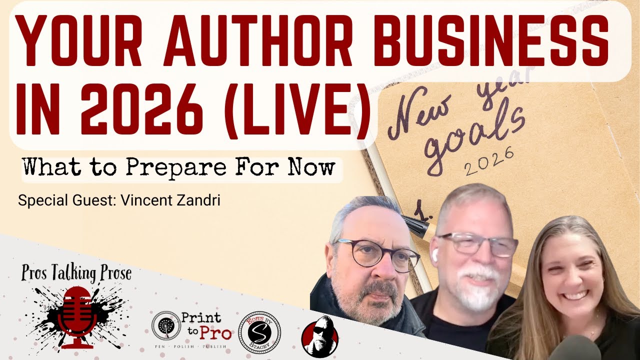Your Author Business in 2026  LIVE - What to prepare for now