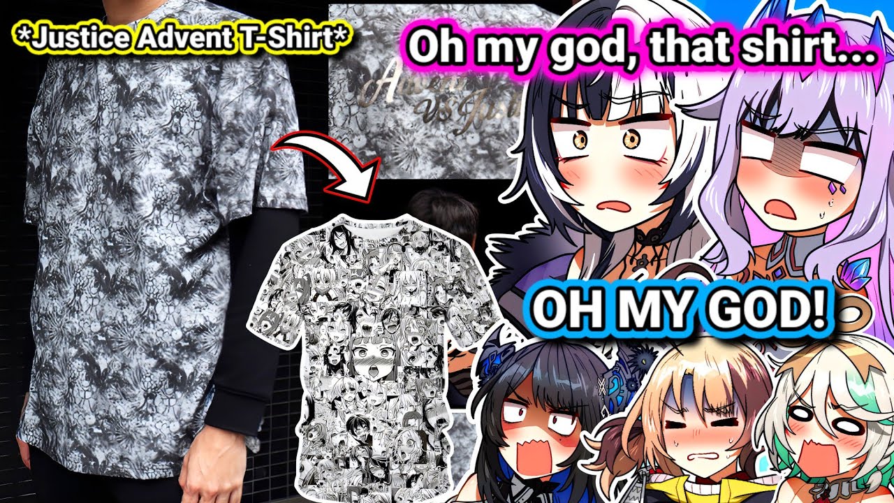 𝗕𝗶𝗯𝗼𝗼 𝗮𝗻𝗱 𝘁𝗵𝗲 𝗚𝗶𝗿𝗹𝘀 𝗿𝗲𝗮𝗹𝗶𝘇𝗲 𝘁𝗵𝗮𝘁 𝘁𝗵𝗲𝗶𝗿 𝗻𝗲𝘄 𝗺𝗲𝗿𝗰𝗵 𝗧-𝘀𝗵𝗶𝗿𝘁 𝗹𝗼𝗼𝗸𝘀 𝗹𝗶𝗸𝗲...