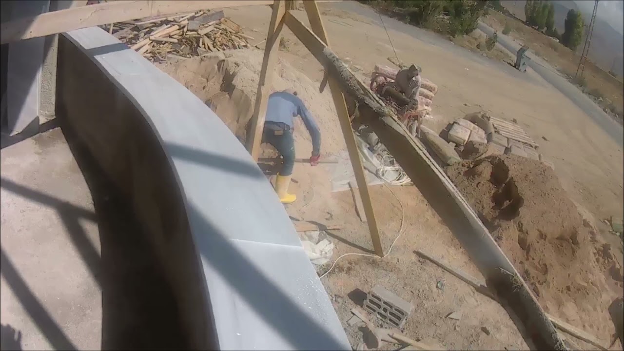 Yuvarlak Balkon Mermer Küpeştesi Nasıl  Kesilir, Monte Edilir ve Zımparalanır? 4x video