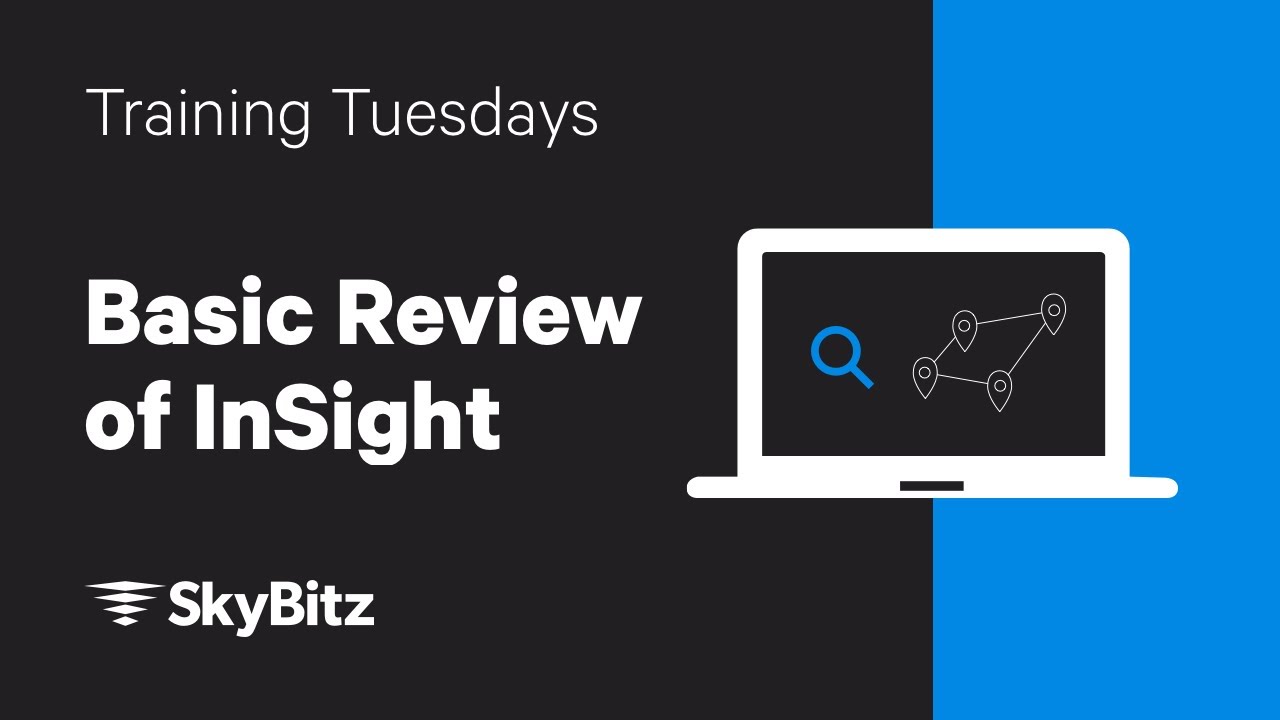 Training Tuesdays: Basic Review of InSight