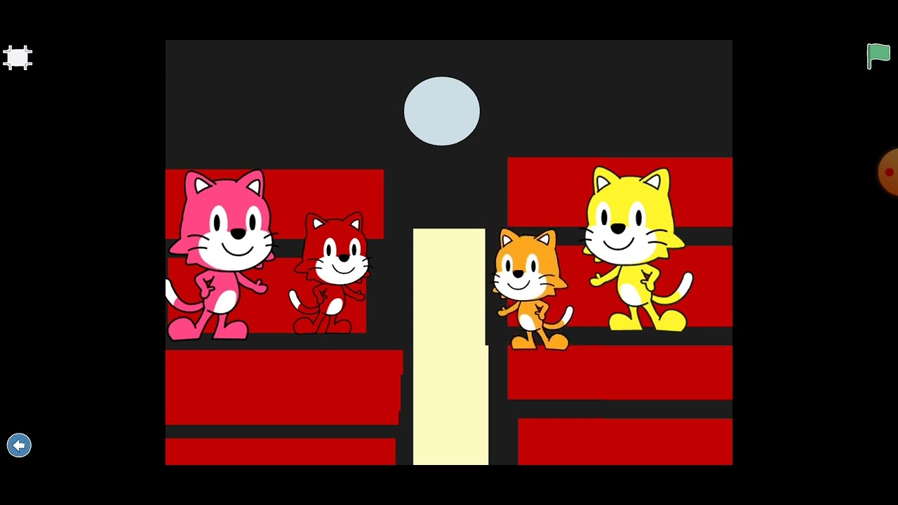 (scratch jr) scratchy spoils the jurassic park movie and gets grounded/sent to moon