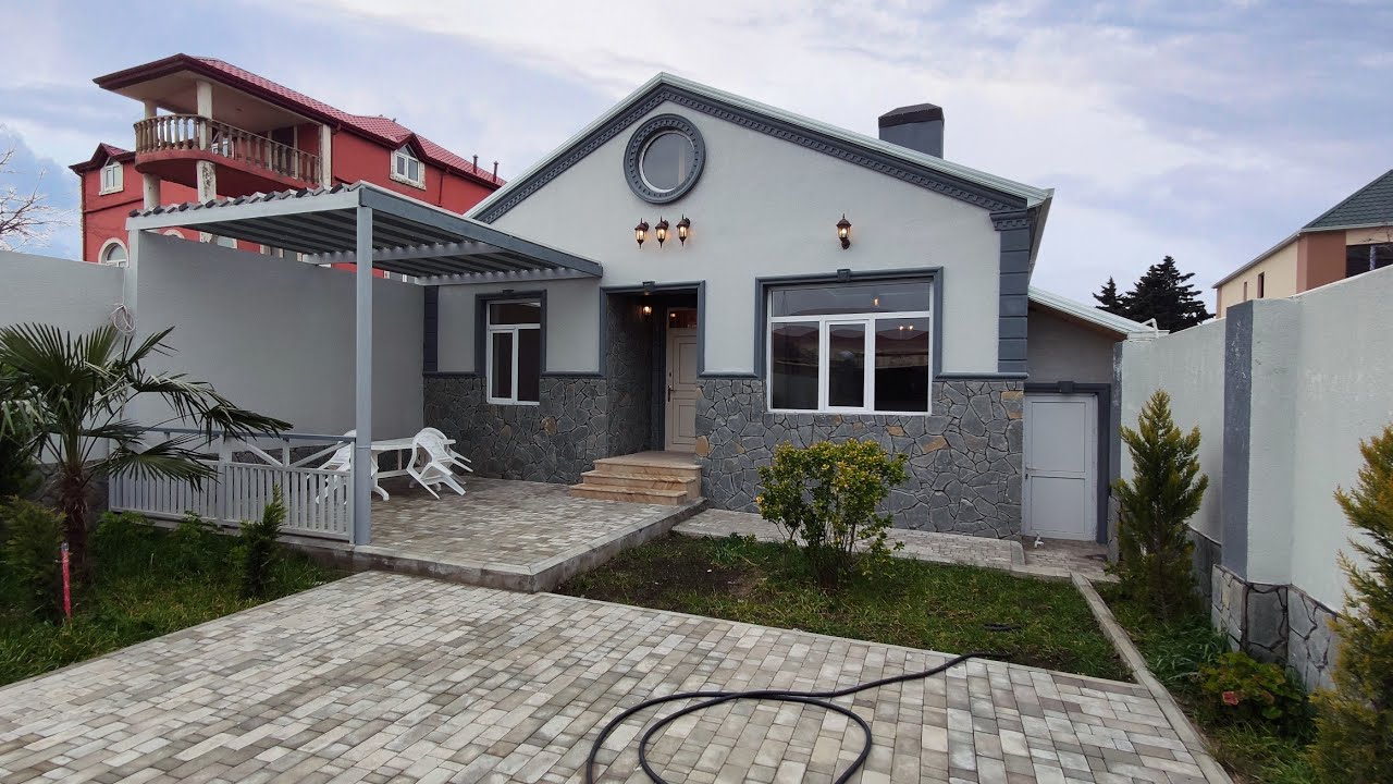 TƏCİLİ! Buzovnada Super 3 otaq həyət evi satılır. QİYMƏTİ:75000 AZN. Bəxtiyar 0514145906, 0556741636