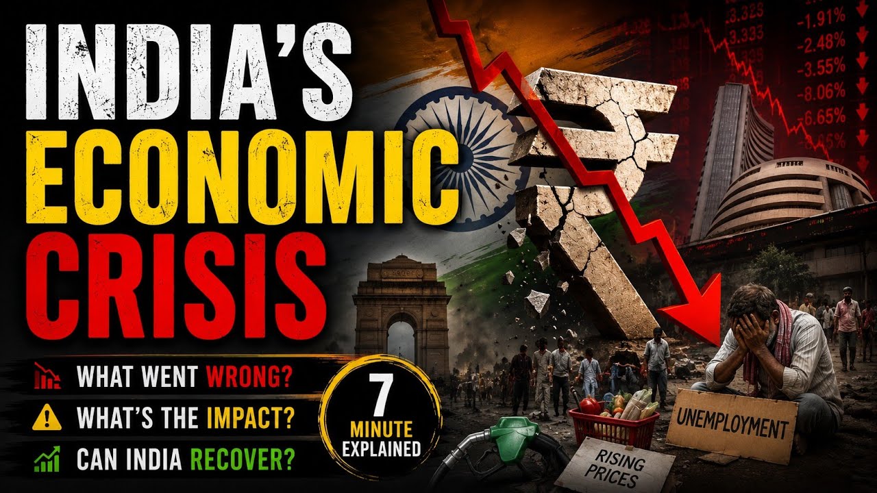 India's Economic Crisis Explained: What They Don't Tell You ⭐