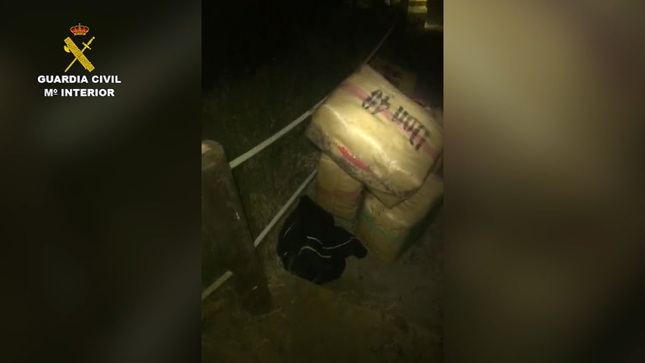 La Guardia Civil interviene más de 1.500 kilogramos de hachís en Nerja