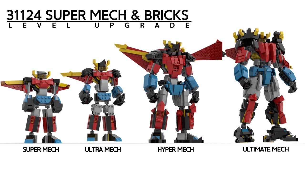 LEGO 31124 SUPER MECH & BRICKS