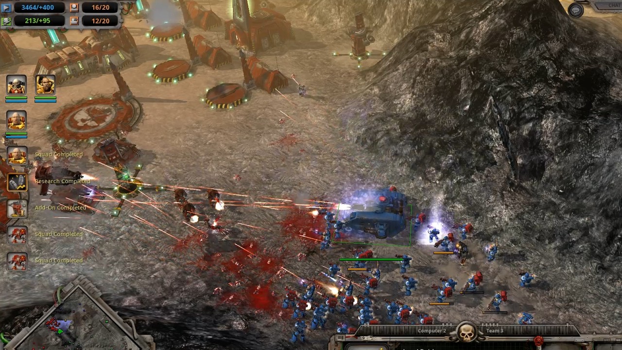 Dawn of War - Blue vs Red 1/2