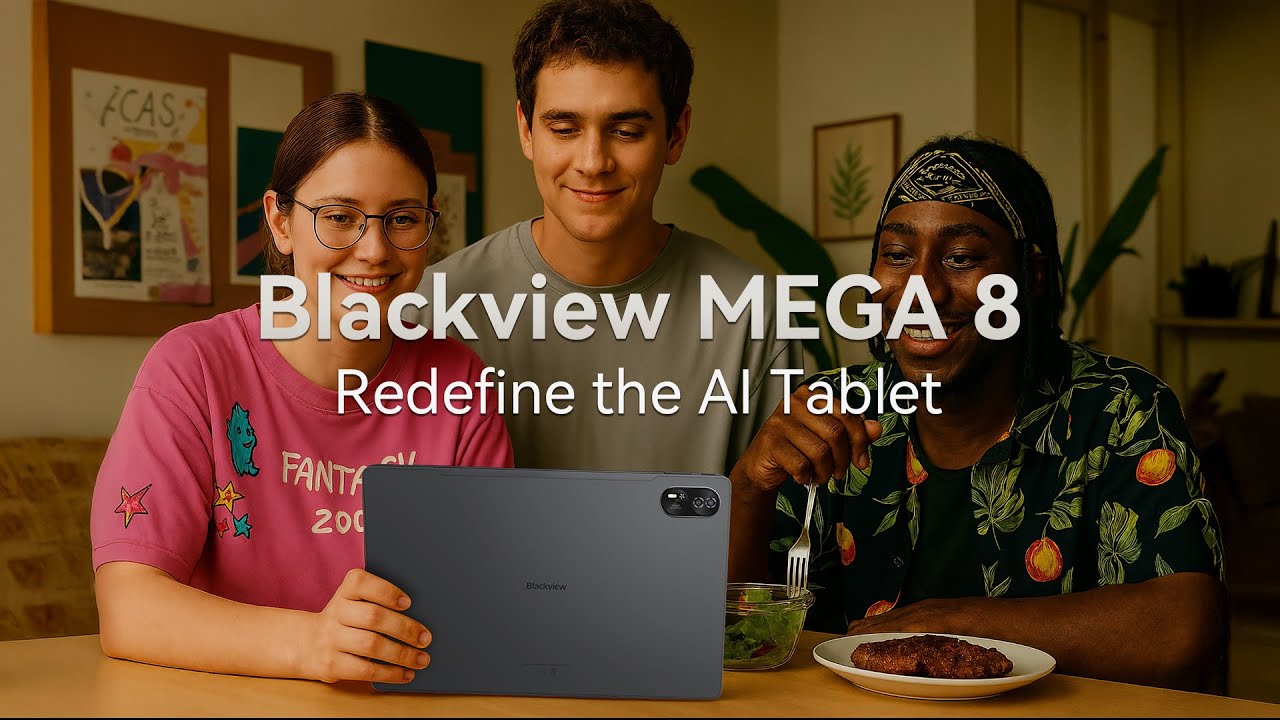 Blackview MEGA 8 - World's First 13-Inch AI Tablet | Solving Every Challenge, Answering Every Call