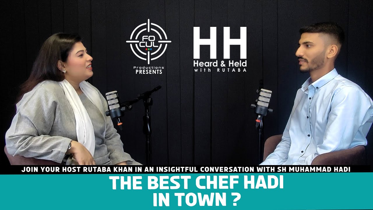 H&H with Rutaba Khan. Wanna learn the best food with Chef Sheikh Muhammad Hadi?