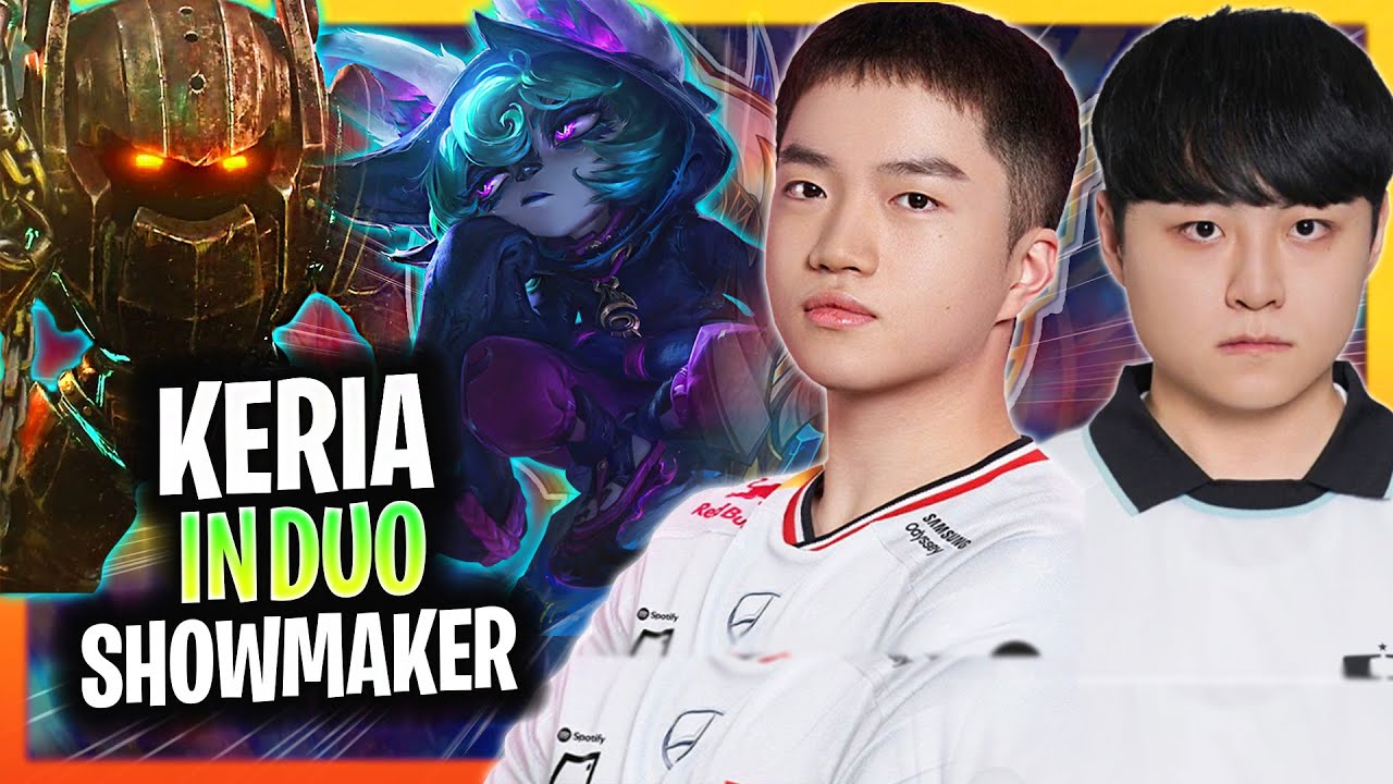 T1 KERIA In Duo DK SHOWMAKER IN SOLOQ! | T1 Keria Plays Nautilus Support vs DK Career Leona!