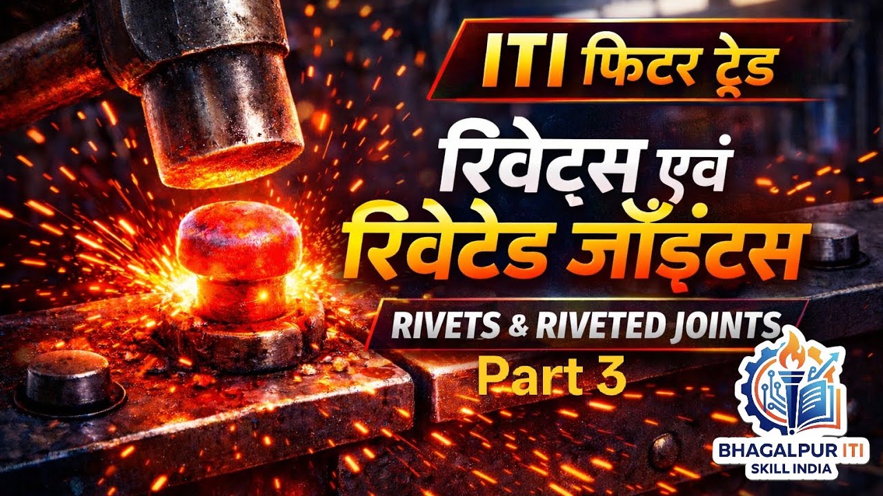 Rivet and Riveted joints Explained Hindi Theory class by Abhishek Sir