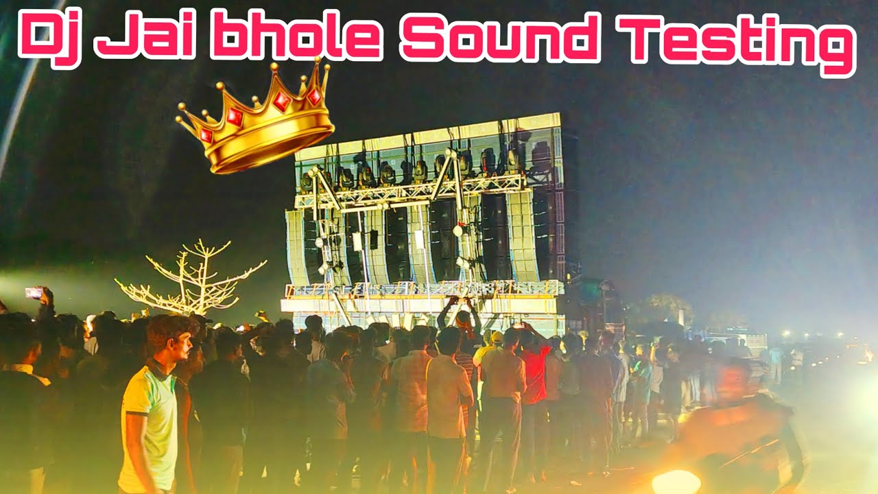 Dj Jai Bhole Sound Testing Odisha Motto