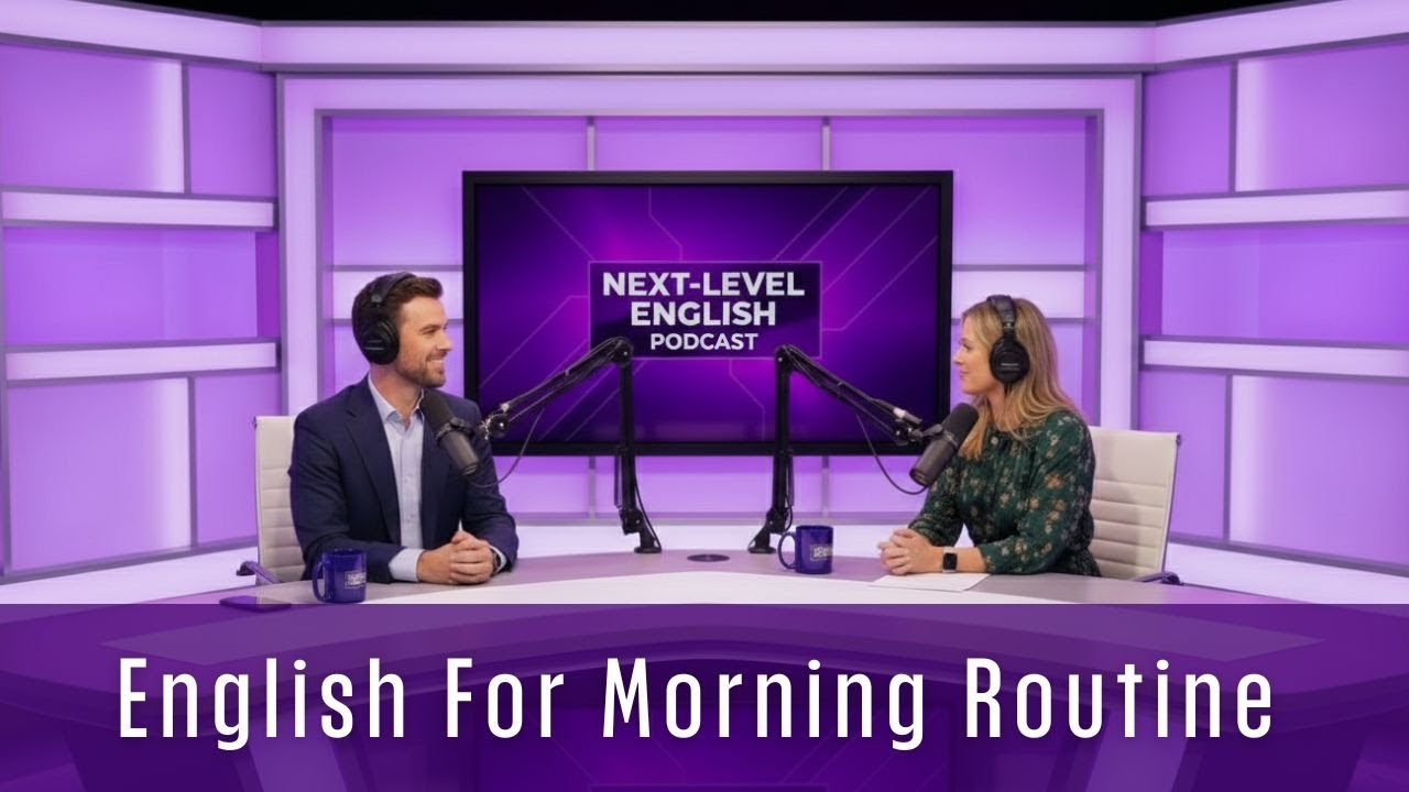 English For Morning Routine - Next-Level English Podcast