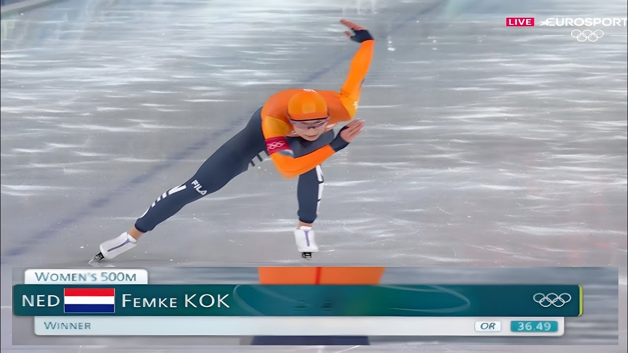 Femke Kok Wins Women's 500m Speed Skating and Gold for Netherlands at Winter Olympics 2026