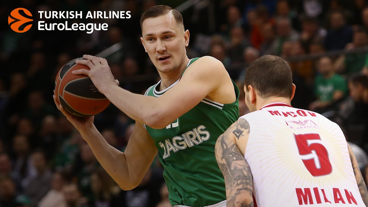 Paulius Jankunas, Zalgiris: Most games played in EuroLeague history