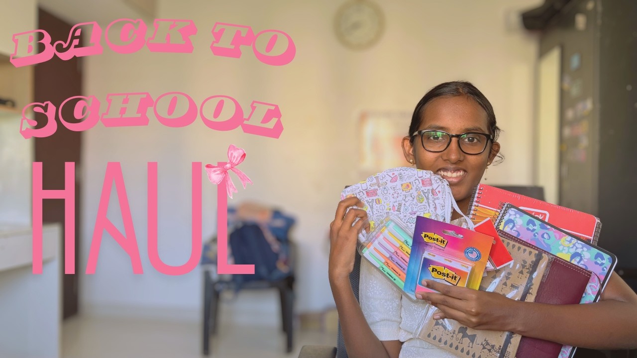 Back to school haul - new school year :)