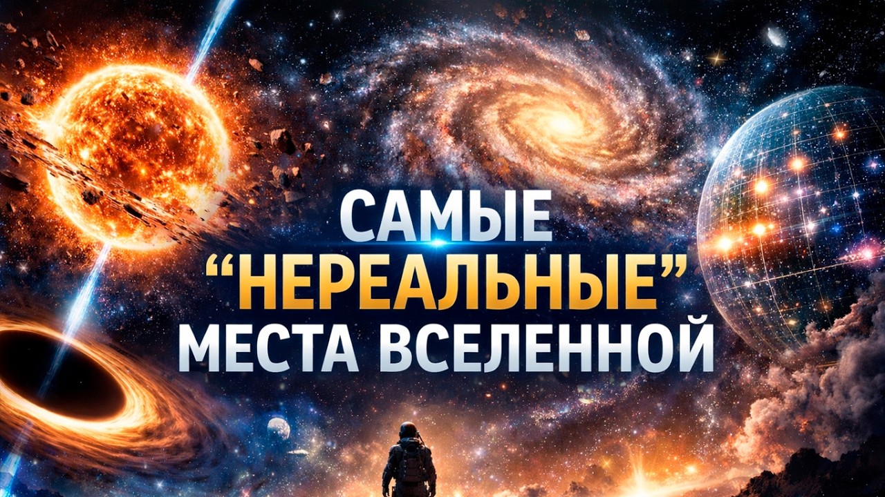 Самые “нереальные” места Вселенной: нейтронные звёзды, чёрные дыры, войды и квазары