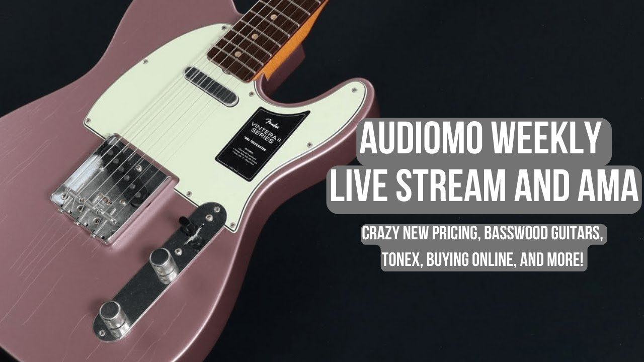 Audiomo Weekly Live Stream and AMA - 12/11/25