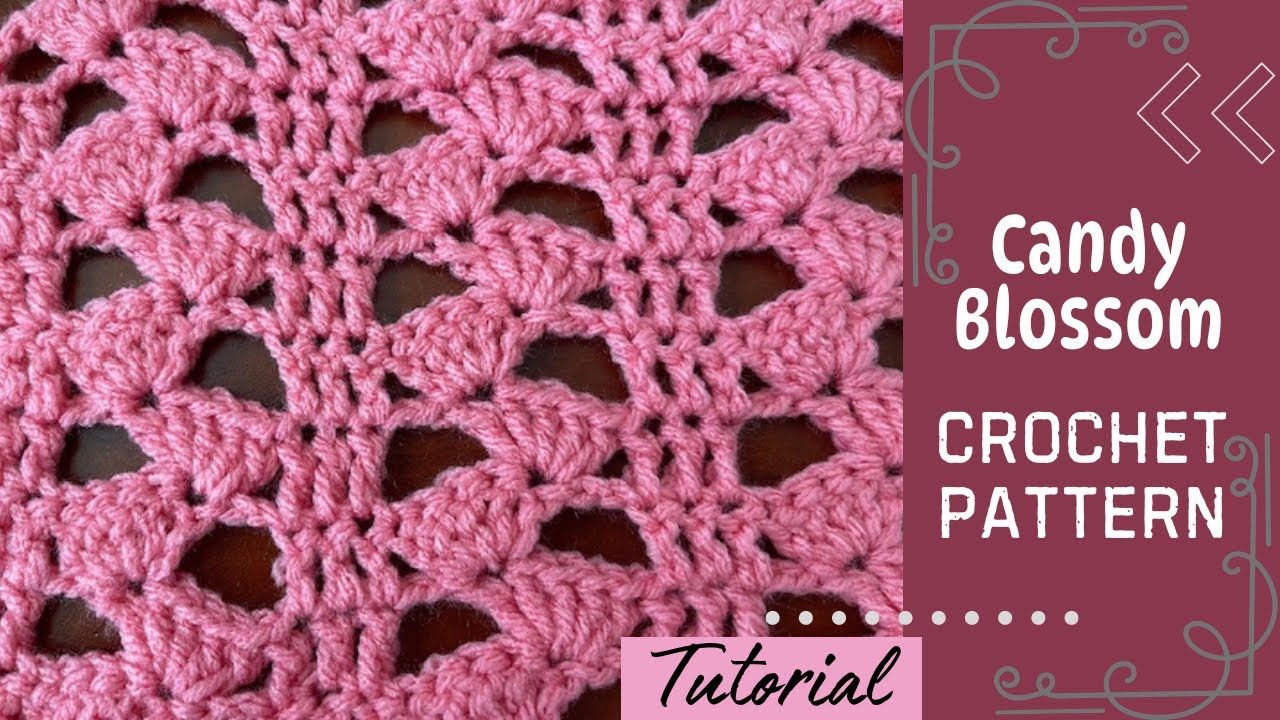 Candy Blossom Crochet Pattern Tutorial.