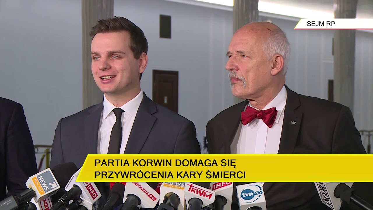 J. Korwin-Mikke: Ci, którzy znieśli karę śmierci, mają na rękach krew ludzi zabitych przez morderców