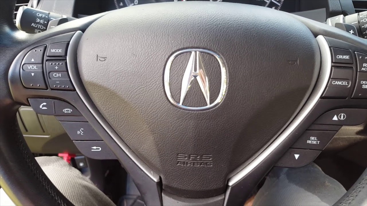 Honda / Acura - U3000 Internal Failure of SRS Airbag Control Module