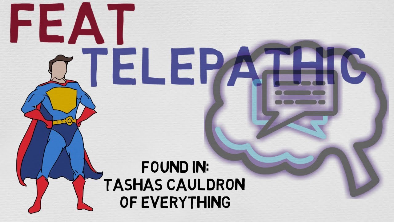 Feat #81: Telepathic (DnD 5E)