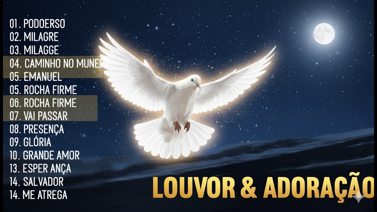 Adoração Profunda - Atmosfera de Louvor Worship  - Sons Ambiente Fique  Mais Perto de Deus