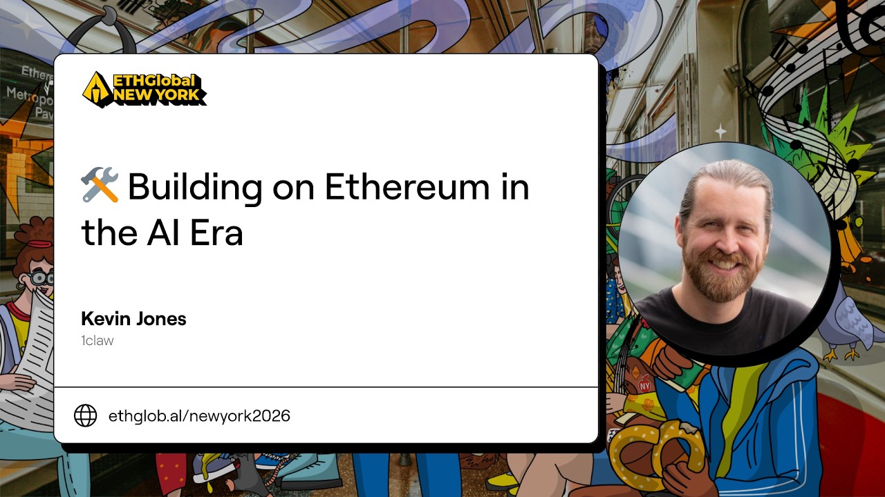 Building on Ethereum in the AI Era I Kevin Jones