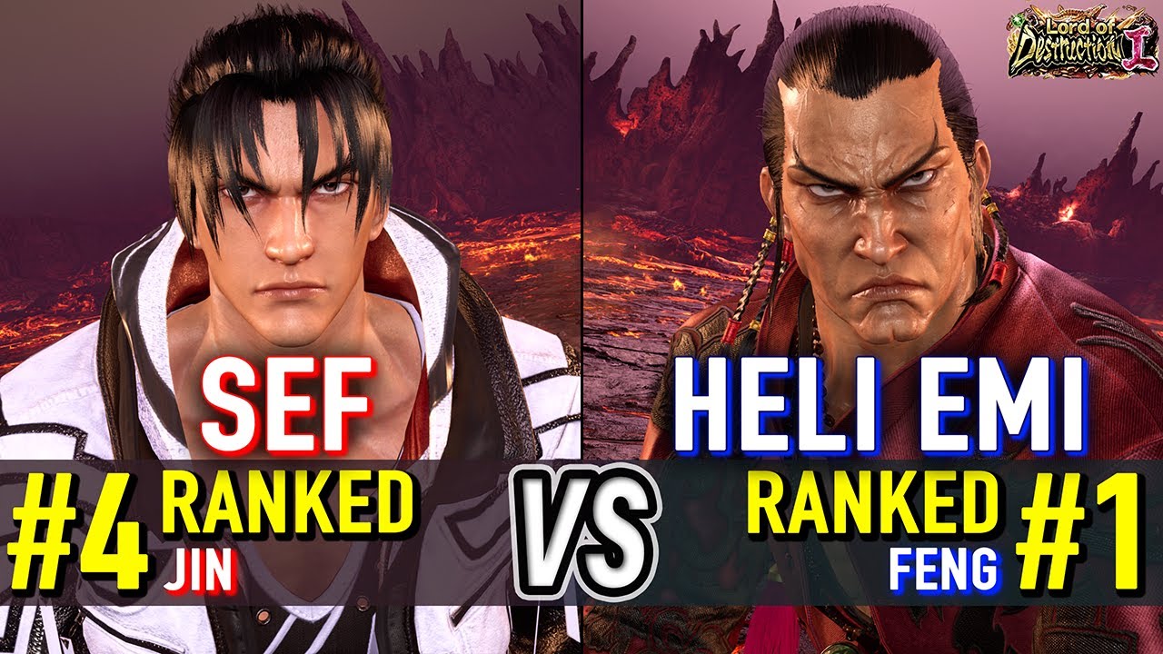 T8 🔥 SEF (#4 Ranked Jin) vs HELI EMI (#1 Ranked Feng) 🔥 Tekken 8 High Level Gameplay