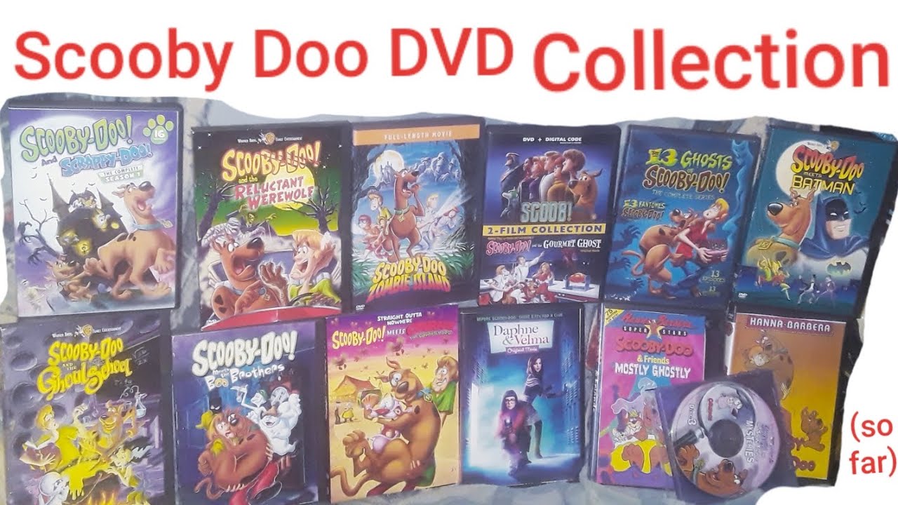 Коллекция DVD-дисков «Скуби-Ду» (на данный момент)