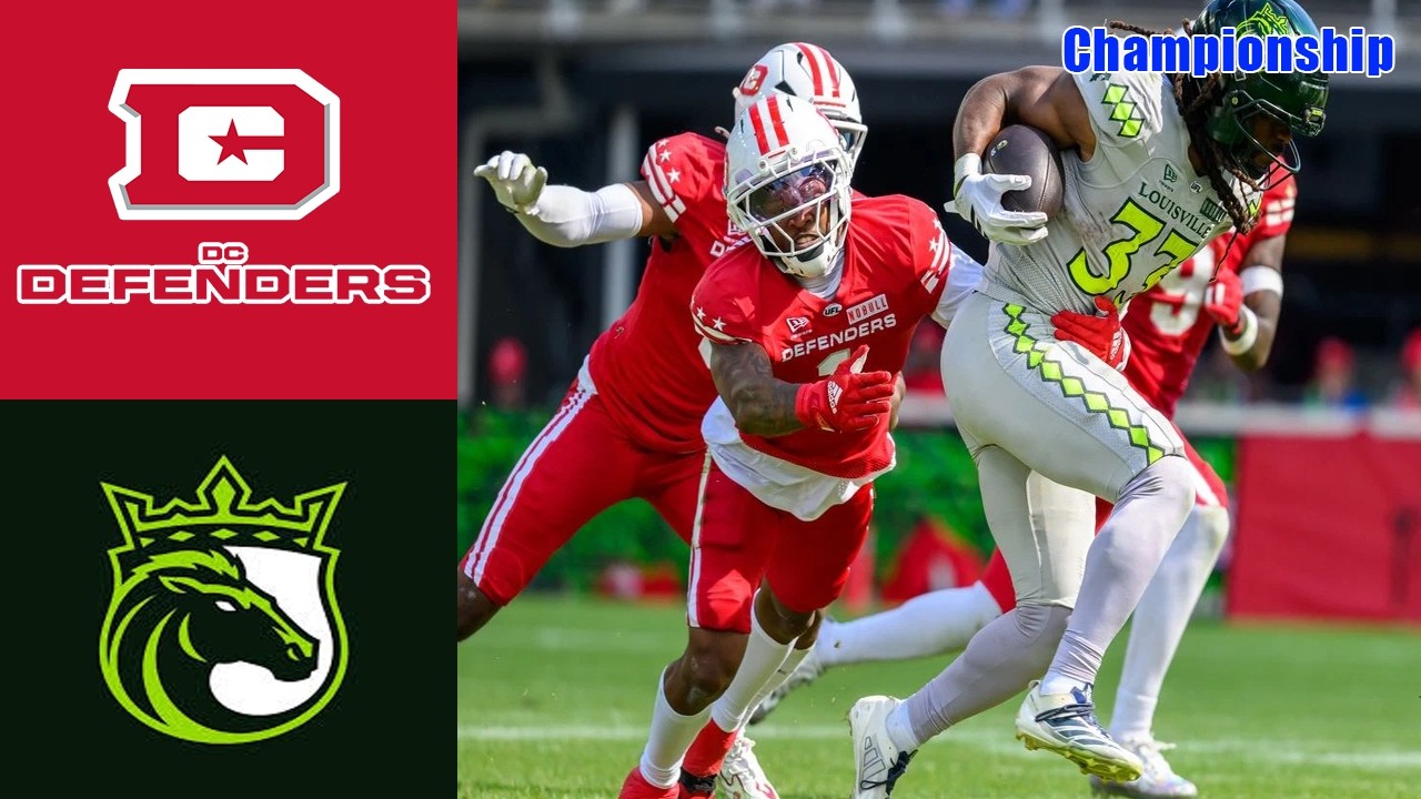 DC Defenders vs Louisville Kings (Championship) | Jun 13, 2026 | FULL GAME | 2026 United Bowl