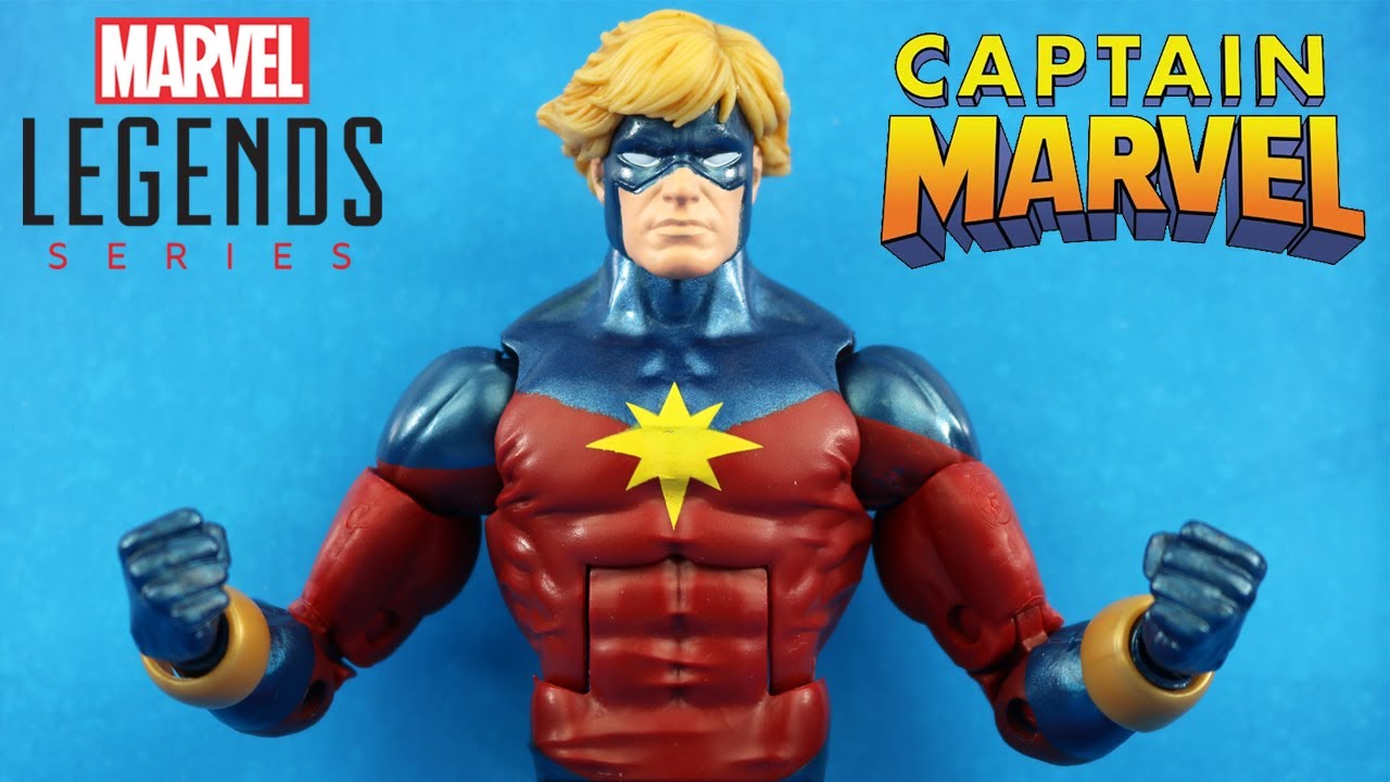 Marvel Legends CAPITÃO MARVEL * Mar-Vell * wave Gamerverse - Action Figure Review / Toys e Travels