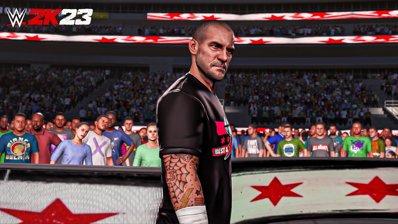 WWE 2K23: Cm Punk Character Model / Graphics pack | WWE2K23 Mods