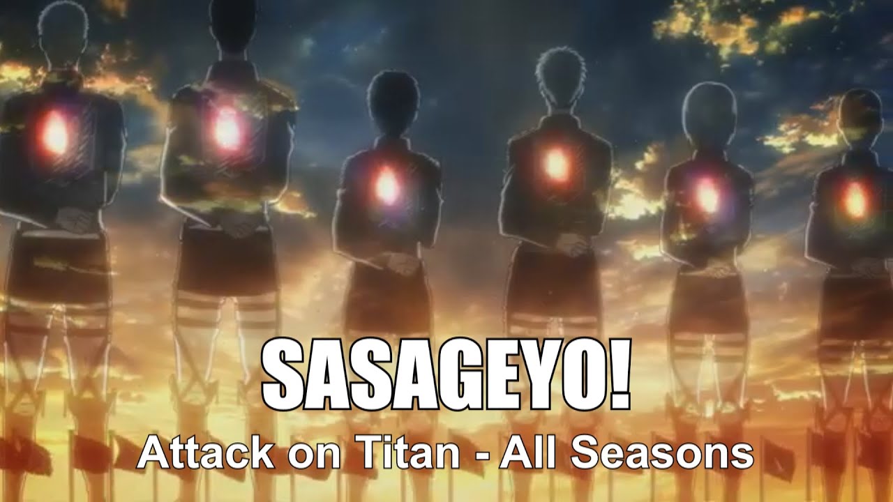 Sasageyo! 「ＡＭＶ」 Attack on Titan - All Seasons