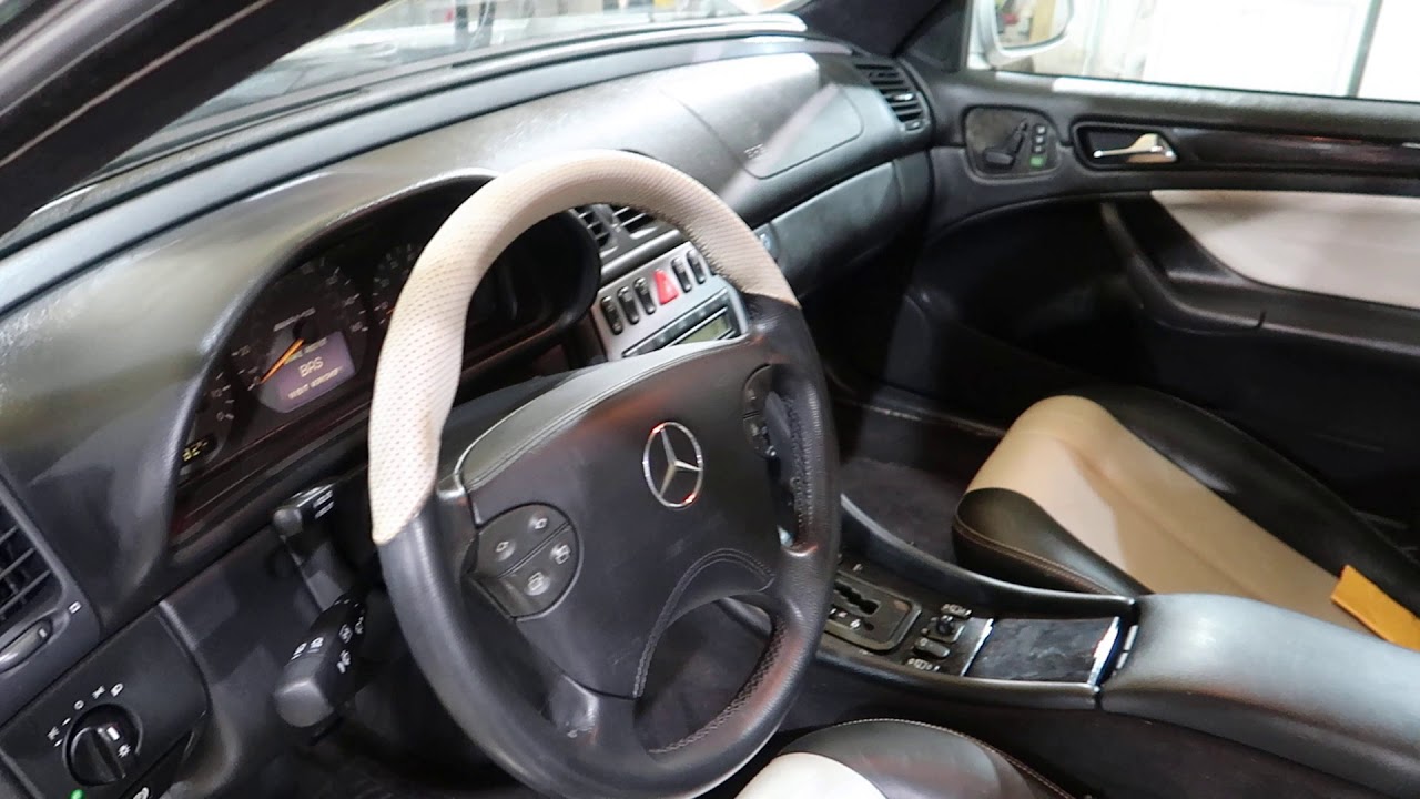 K1MB377 2001 Mercedes Benz W208 CLK 55 AMG Test Video