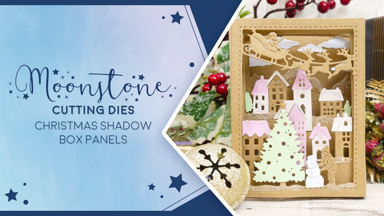 Moonstone Christmas Shadow Box Panels!