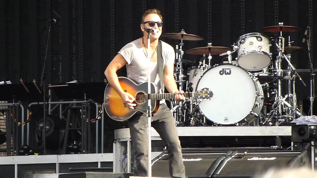 Bruce Springsteen - Leap of Faith (solo acoustic) - Helsinki 31 July 2012