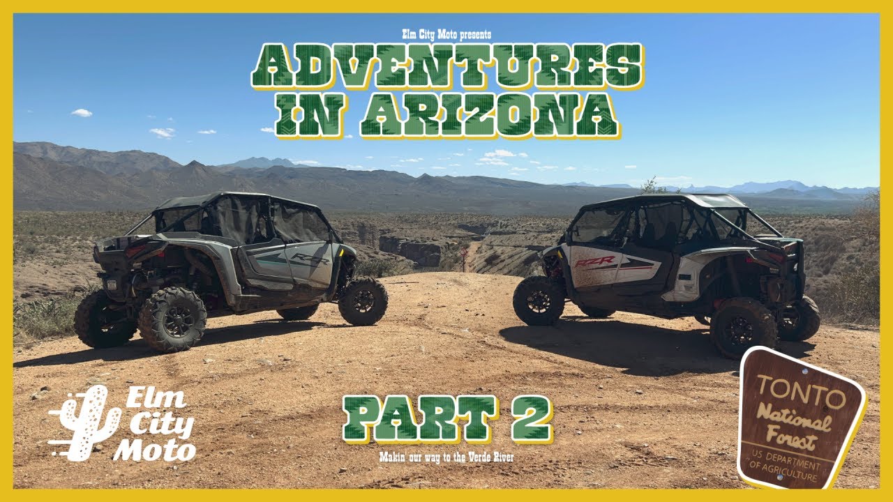 Adventures in Arizona | Part 2 - UTV POV Camp Creek➡️Verde River #TontoNationalForest