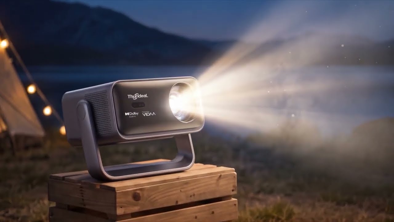 Outdoor Movie Night Made Better 🎬 | ThundeaL TD99W Projector