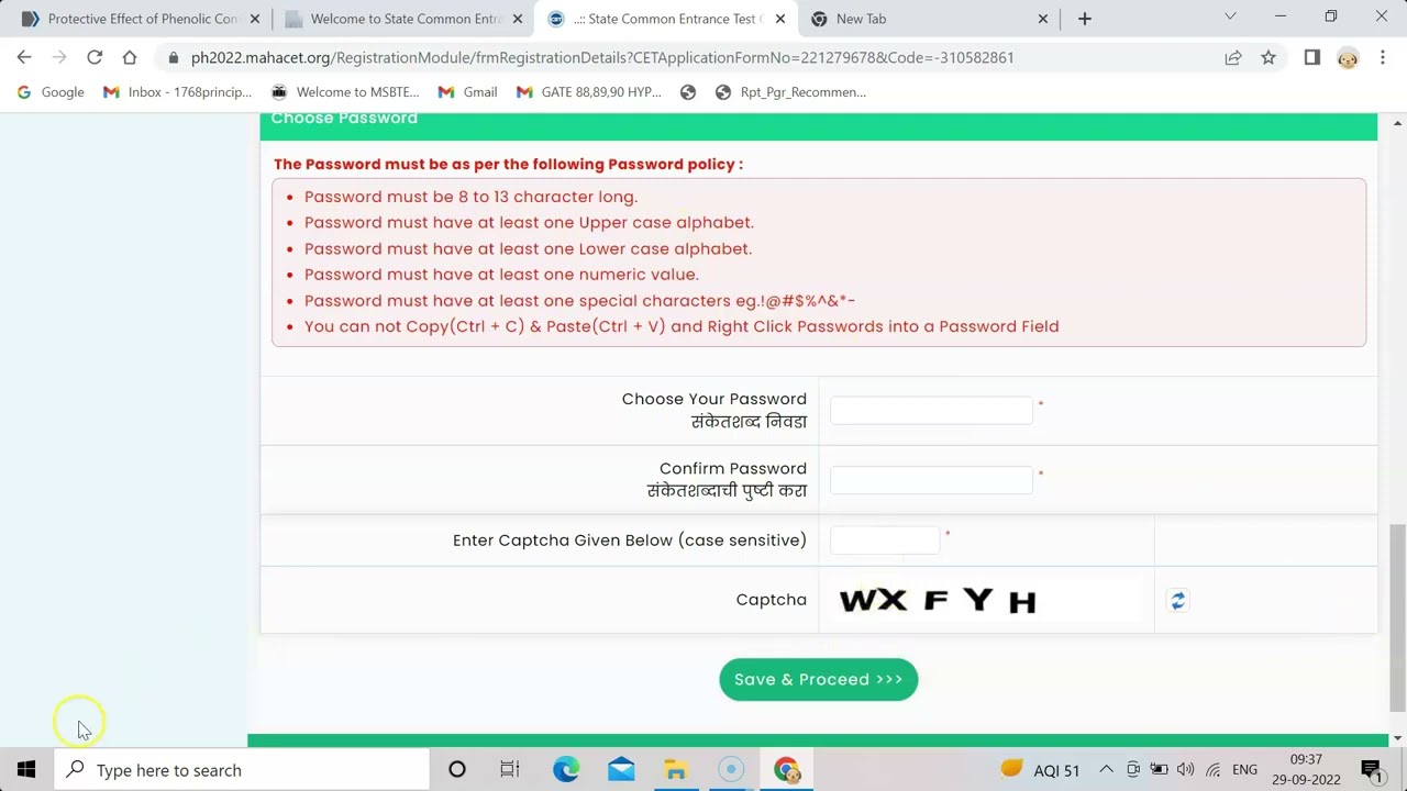 B Pharmacy Admission Process 2023-24 l Step-by-Step Form Filling Demo