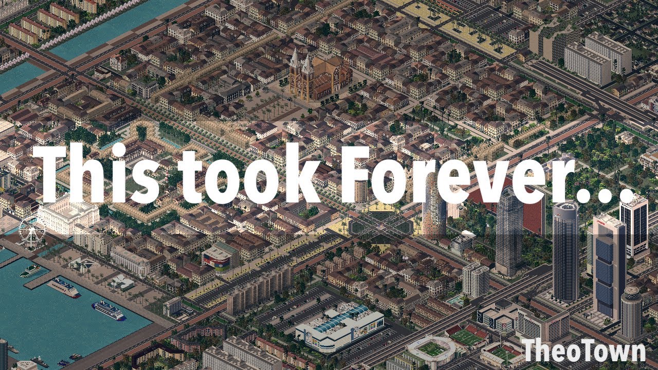 Massive European City in Theotown | Timelapse