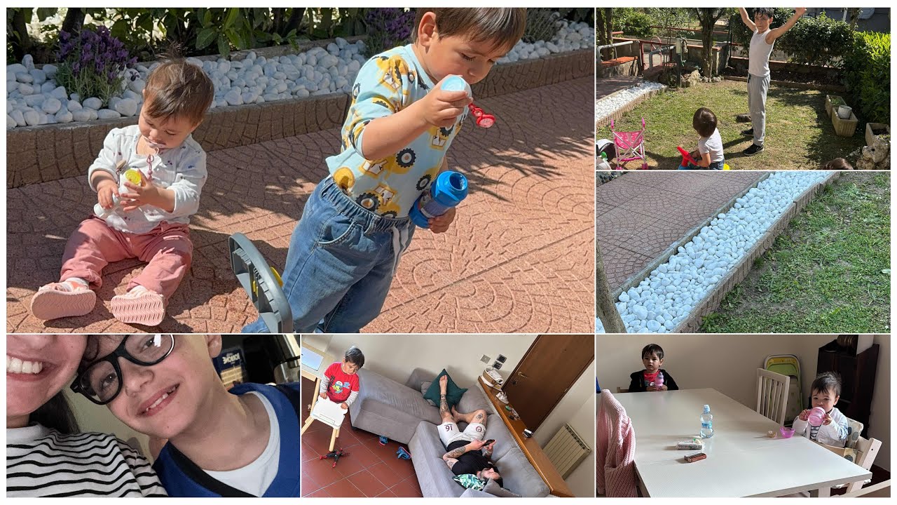 VLOG : ABBIAMO SISTEMATO IL GIARDINO / NUOVE ABITUDINI A CASA NUOVA 🏡