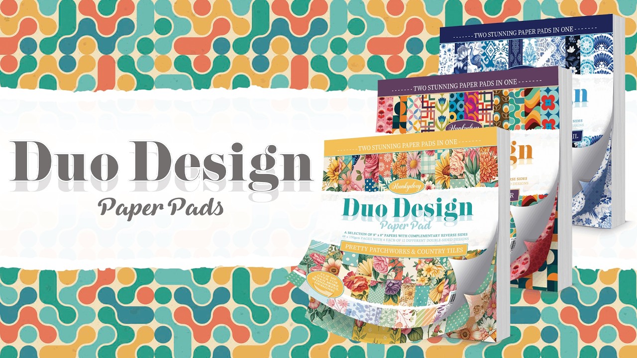 Floral Wreaths & Duo Design Paper Pads