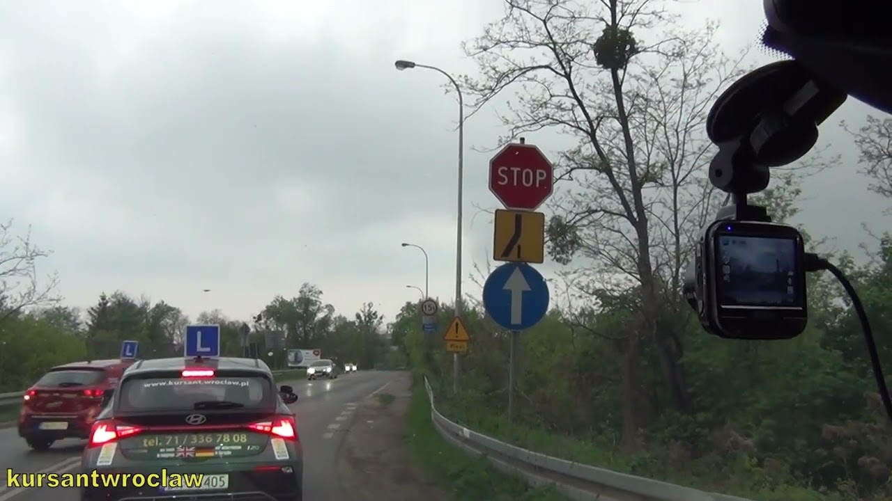 Cz.4 Dokładne om&oacute;wienie skrzyżowań w strefie egz.. Szkoła Kursant[PRAWO JAZDY][NAUKA JAZDY]