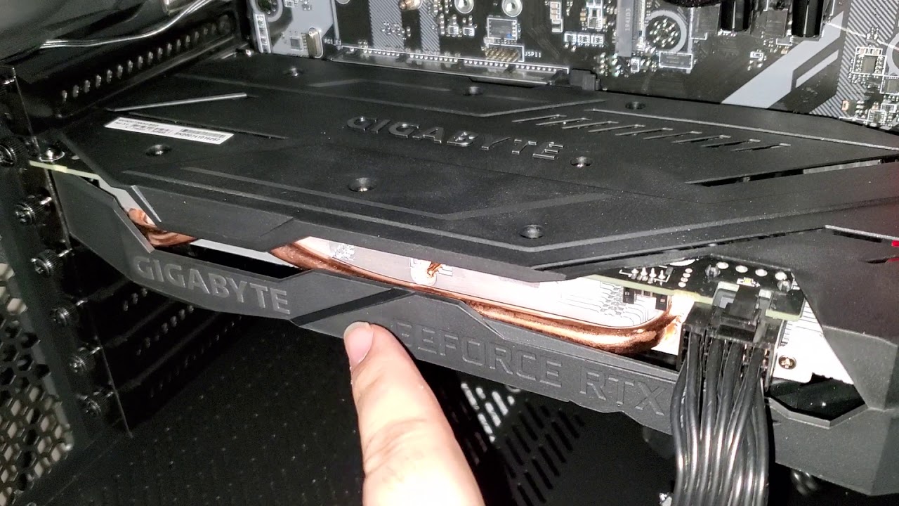 Gigabyte RTX 2070 Windforce 2X rattle